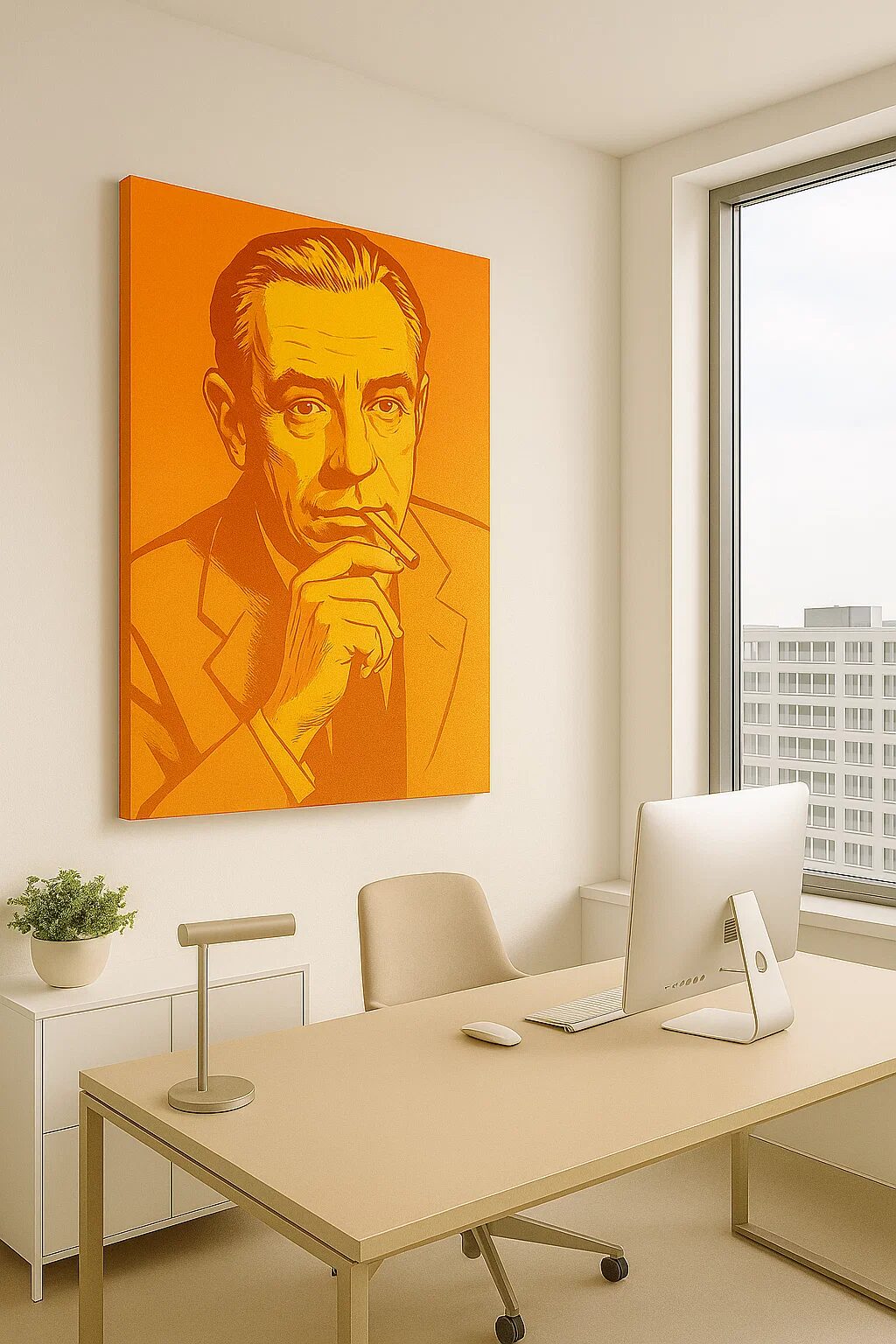 Picture of a modern office space.